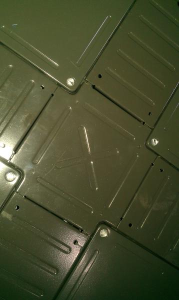 Fireproof, waterproof and dustproof Steel Raised Floor 33000 N / m2 Uniform Load