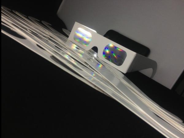 Musical Event 3D Fireworks Glasses Paper With Custom Printing