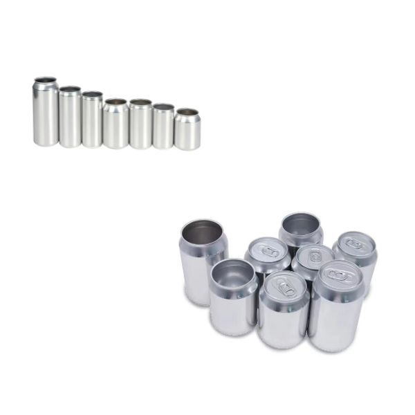 Recyclable Empty Aluminum Coffee Cans 500ml 16.9oz Food Grade