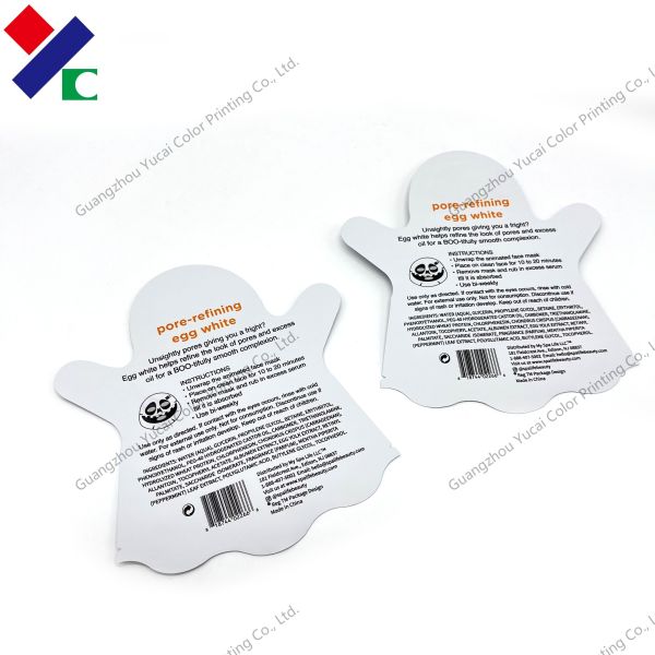 Matte Printing Angel Shaper Facial Mask Bag Hand Protection Mask Packaging