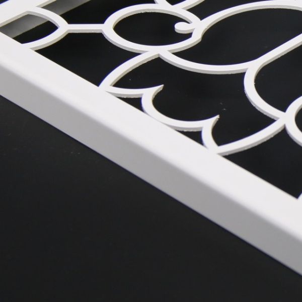 Panel de chapa de aluminio para exteriores, blanco, resistente a la corrosión y antiestático, que utiliza paneles metálicos