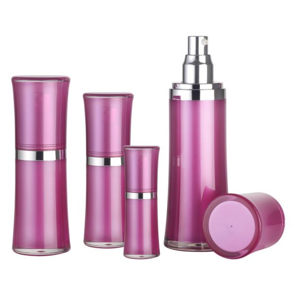 JL-LB316 Waist Type MS / PP Lotion Dispenser Bottles 15ml 30ml  50ml 120ml