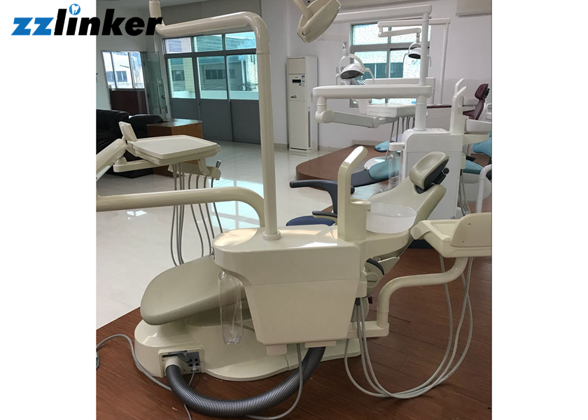 Mobile Dental Chair Unit , Portable Dental Chair 3 Programs Glass Spittoon Included Colorful