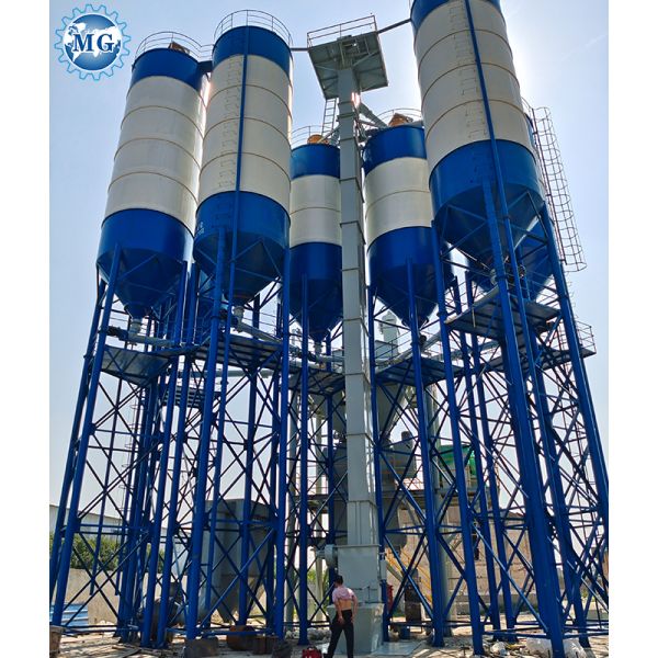 220 - 440V Highly Efficiency Automatic Dry Mortar Mixing Plant Customized Voltage