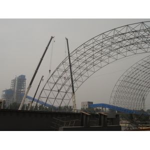 Brazil Warehouse Roof Structure Utilizing Prefabricated Steel Elements to Achieve Faster Assembly and Construction in Logistics Facilities