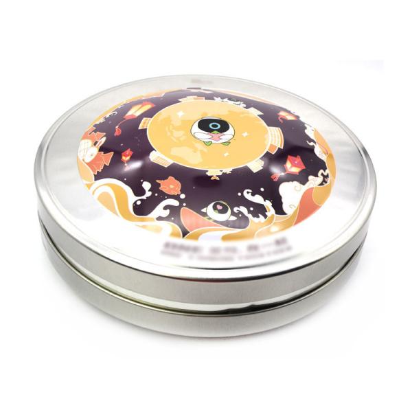 2024 Hot Sale Custom Bespoke Gift/Food/Chocolate Metal Packaging Case Round Biscuit Cookie Tin Can Box
