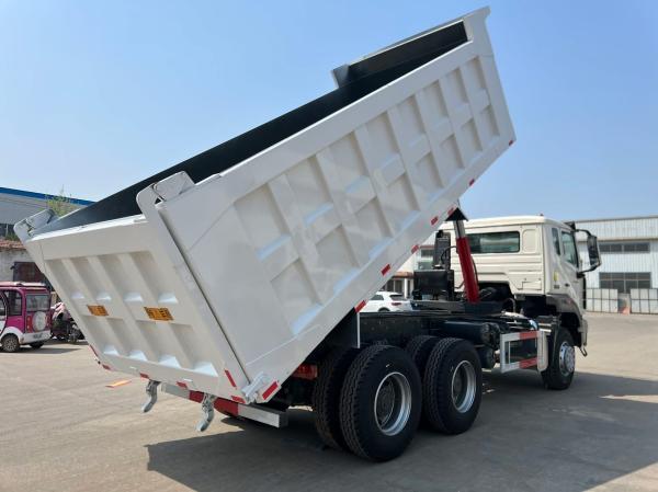 Howo Brand 6x4 Dump Truck 375 Horsepower Manual Transmission Diesel Fuel New Condition For Construction In Africa