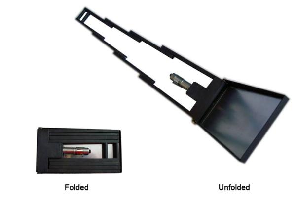 Security Inspection EOD Tool Kits , Foldable Search Mirrors With Light