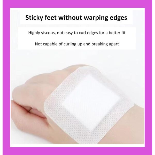 Elastic Hydrocolloid Wound Dressing for IV Catheters Capacity 40 Tablets Elastic Design