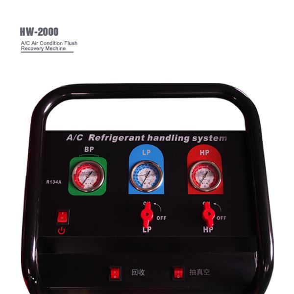 4 Liter /S Car AC Refrigerant Recovery Machine 780W R134a Refrigerant