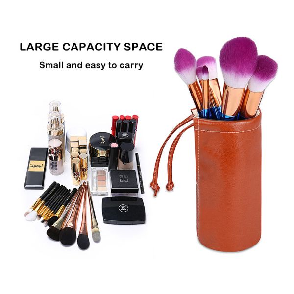 Sac cosmétique personnalisé de luxe pour femmes, petit et léger, 11 x 29 cm