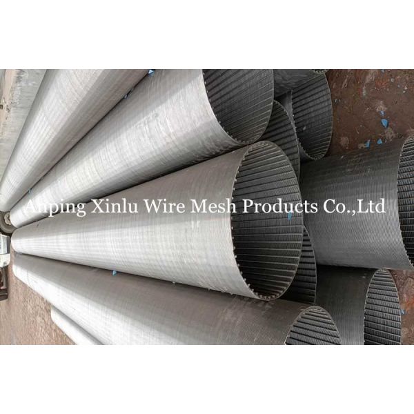 Vee сформировал нержавеющую сталь не магнитные 273mm трубы экрана непрерывной воды слота хорошо