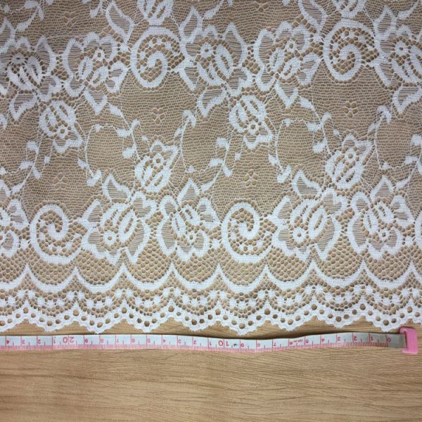 33cm wide 2017 New Fashion Lace Border/ underwear cotton lace edge in Ivory Color
