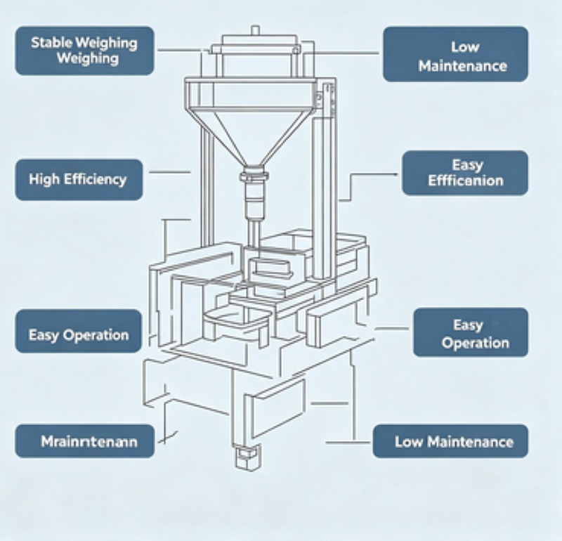 Stable Performance Automatic Weighing Machine | Auto Batching For Tableware Production Line