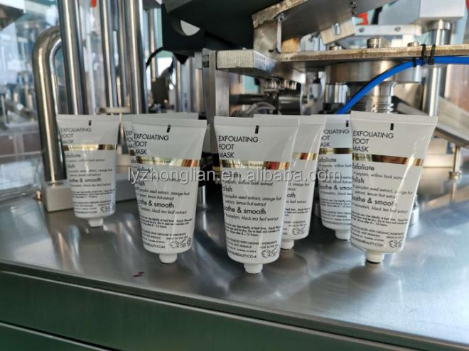 Горячая продажа конденсированного молока наполнение косметической уплотнительной машины для мягкой трубы