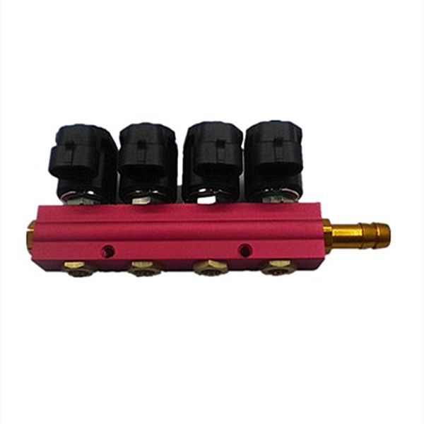 LLANO 4 Cylinder LPG CNG Injector Rail For Autogas Conversion Kit