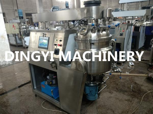 Verticle Shower Gel Mixing Machine Water Ring Type Vacuum Pump Safety Valve