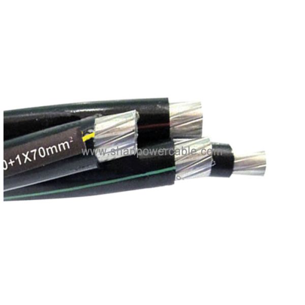 Al / Xlpe ( Pe ) Insulated Aerial Bunched Aerial Power Cable Standard Ts 11654 Aertor