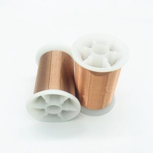 медь магнита провода катушки голоса 2uew 180 48awg высокочастотная покрытая эмалью