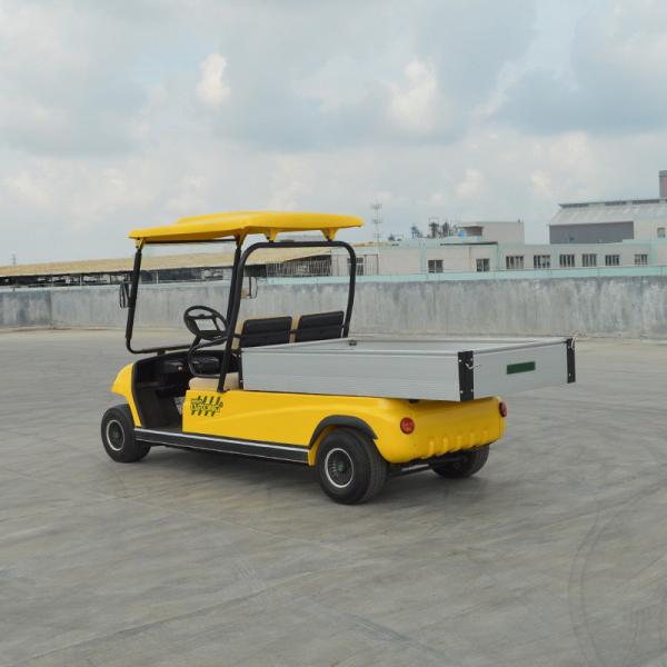 White Lithium EV Customized 4 Seater Old Electrical Golf Car