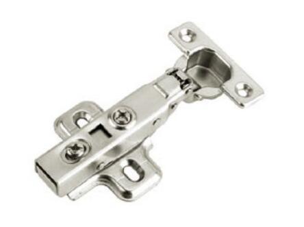 Nickel Plated Self Closing Cabinet Hinges , Full Overlay Cupboard Door Hinges