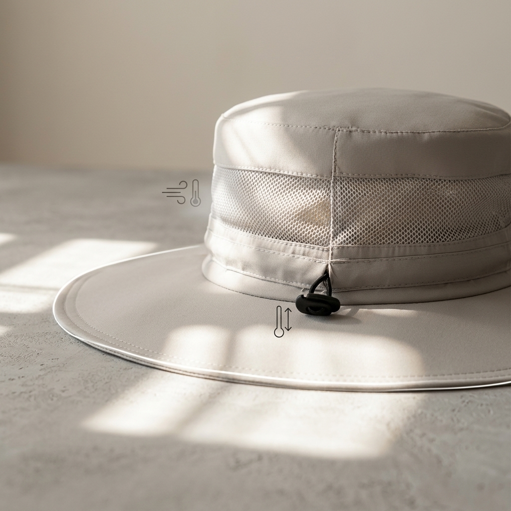 UPF UV Protection Bucket Hat Wide Brim Sun Shield Outdoor for Hiking