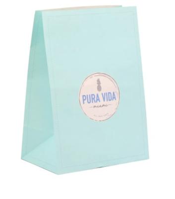 Tear Resistant Waterproof Paper Bag Stone Paper Packaging With Customized Surface Finish printing