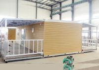 O aço claro monta rapidamente a casa pré-fabricada modular dirige casas modulares da casa pré-fabricada de poupança de energia