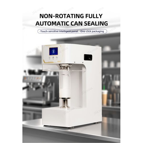 Automatic 3 Second Portable Plastic Can Sealing Machine With Cup Holder