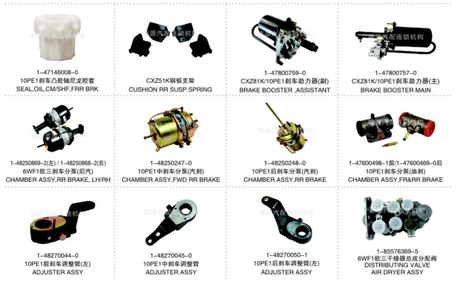 ONE-STOP TRUCK PARTS TRUCK PARTS BRAKE BOOSTER FOR ISUZU ELF500 8975327510 8-98031414-0 8-97532751-0 8980314140