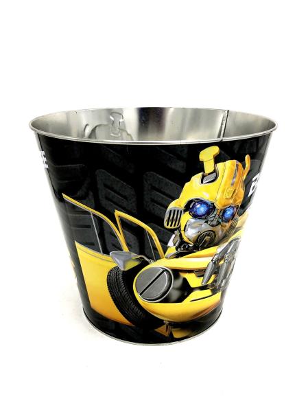 DADI Custom 6.8L Valentine Popcorn Tins Conical Metal Popcorn Bucket For Movie Theater