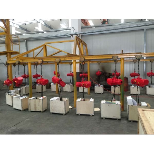 0.5t-35t 3m FEC Chain Electric Chain Hoist With Electric Trolley