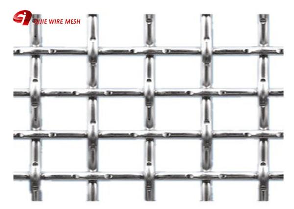 Aluminum Crimped Wire Mining Screen Mesh Infill Panel For 1 X 20 Meters Size