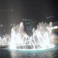 OEM Fontaine flottante extérieure RGB