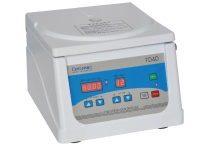 metal 120ml pequeno do centrifugador de 4000r/Min Plastic Housing Clinical Benchtop