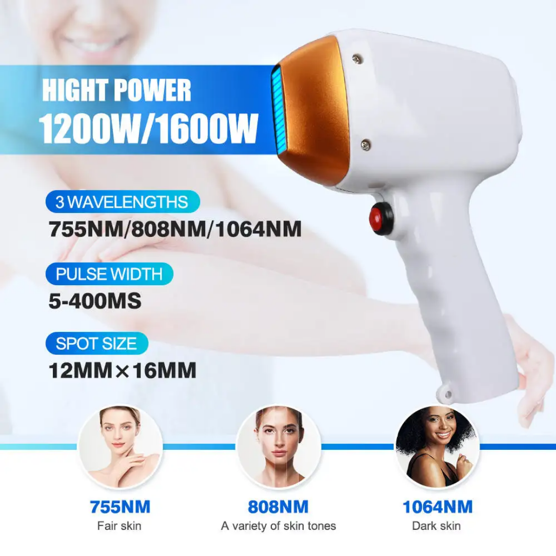 Full Body Hair Removal Machine 4000W Standing Diode Hair Removal Laser System