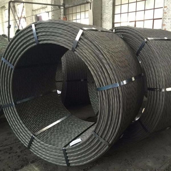 High Quality BS Standard 7/8 AWG Galvanized Steel Cable Stay Wire Medium Voltage Insulated for Construction