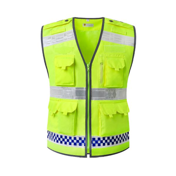OEM Led Reflective Vest Lightweight High Visibility Clothing