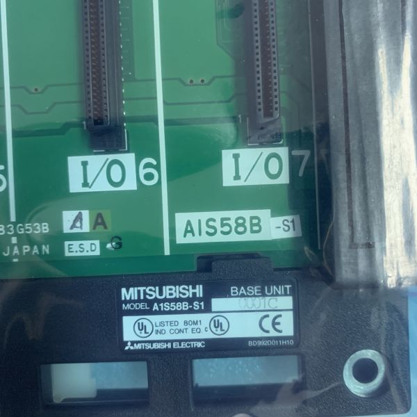 СЛОТА PSU СЛОТОВ РАСШИРЕНИЯ 8 ШКАФА регулятора логики Мицубиси A1S58B-S1 ЦЕНА Programmable НОВАЯ И ПЕРВОНАЧАЛЬНАЯ ХОРОШАЯ