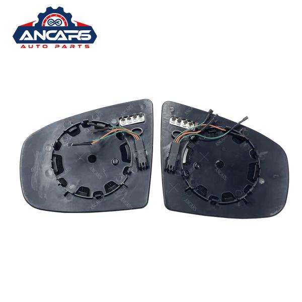 X5 X6 2007-2014 BMW Side Mirror Parts 4Pins Bmw Wing Mirror Glass 51167174980 51167298158