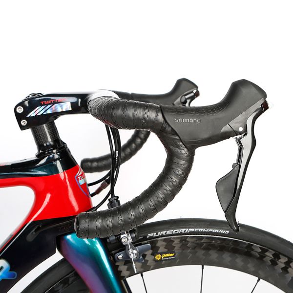 Multi Color Carbon Fiber Road Bike R8000 Groupset Long Range High Carbon