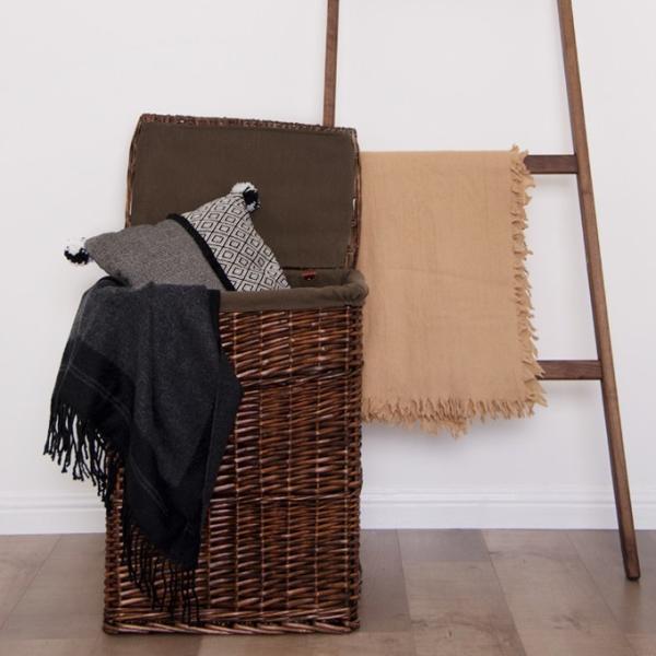 Rattan Wicker Willow Baby Toys Dirty Clothes Storage Laundry Basket ECO Friendly Fashion Baskets Decorations Furniture