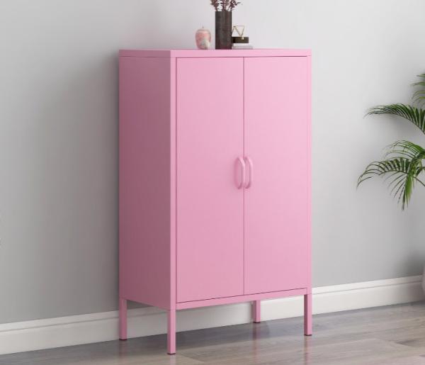 Home Use Metal Mini Steel Storage Locker Clothes Toy storage cupboard