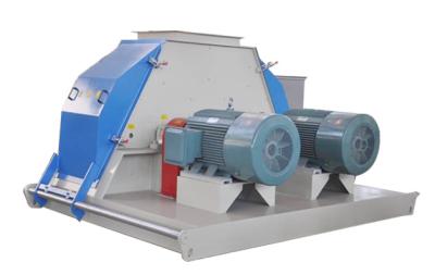 High Power Hammer Mill Frinder For Straw Tree Branches SFSP120x2 Serial