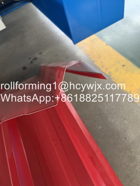Rolo do telhado do metal de 18 fileiras que forma a precisão da máquina Cr12 1.00mm