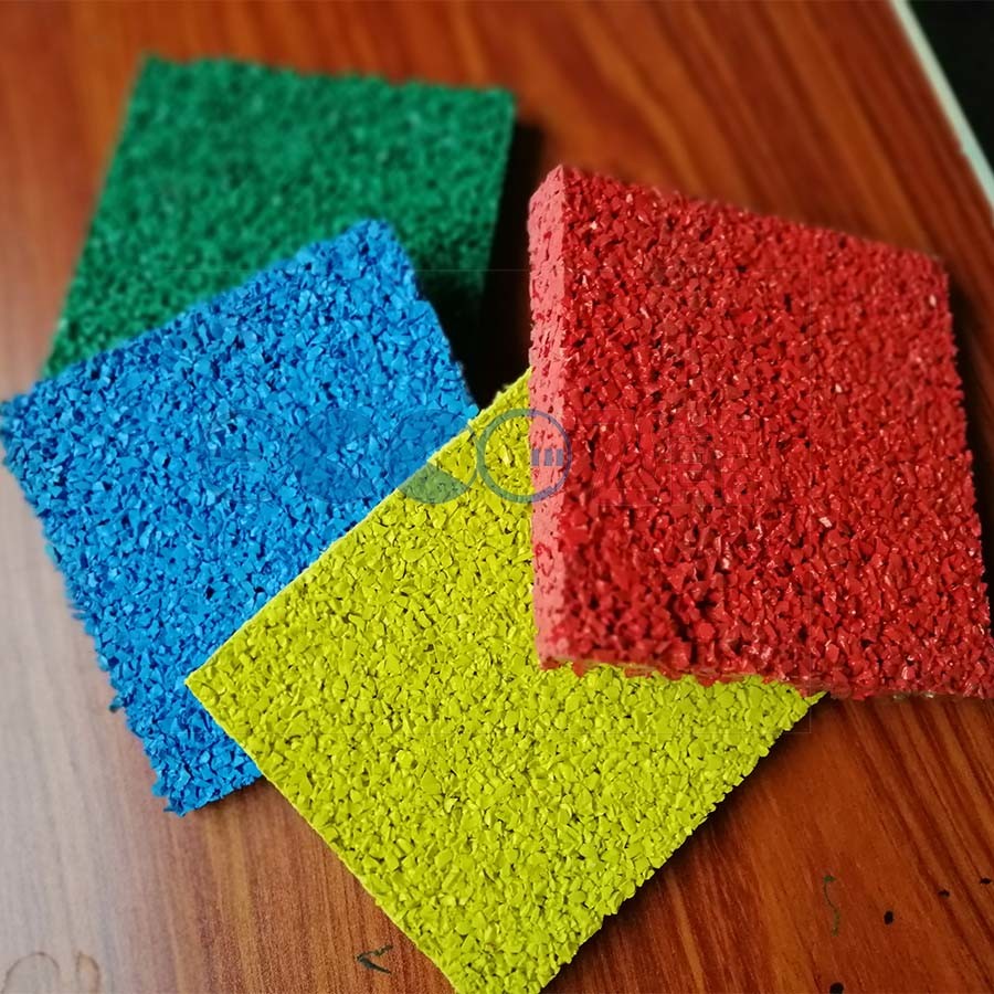 EPDM резвится жилая на открытом воздухе спортивная площадка справляясь повторно использованный резиновый обломок не токсический