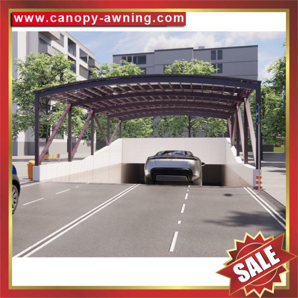 high quality corridor walkway passage canopy awning shelter cover with aluminum framework and polycarbonate sheet