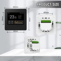 HVAC暖房制御 ワイヤレス暖房温度調節器 Wifi プログラム可能 OEM