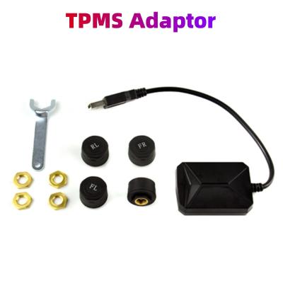 Exposição do sistema de vigilância da pressão dos pneus de USB Android TPMS para o jogador do rádio do carro DVD de Android