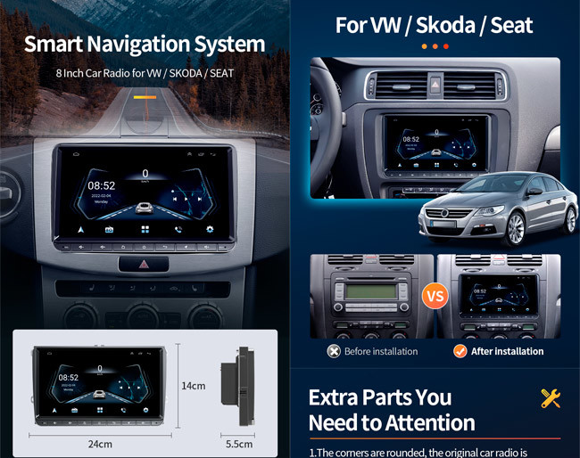 С сенсорным экраном Vw Car Dvd Player 9 дюймовый Volkswagen Mk5 Golf VW Car Radio Dvd Player